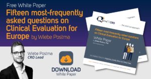 Whitepaper 15 FAQ on Clinical Evaluation Europe