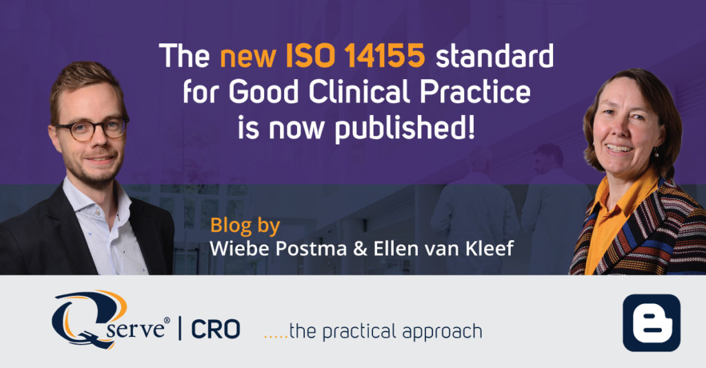 The new ISO14155 standard for Good Clinical Practice is now published!