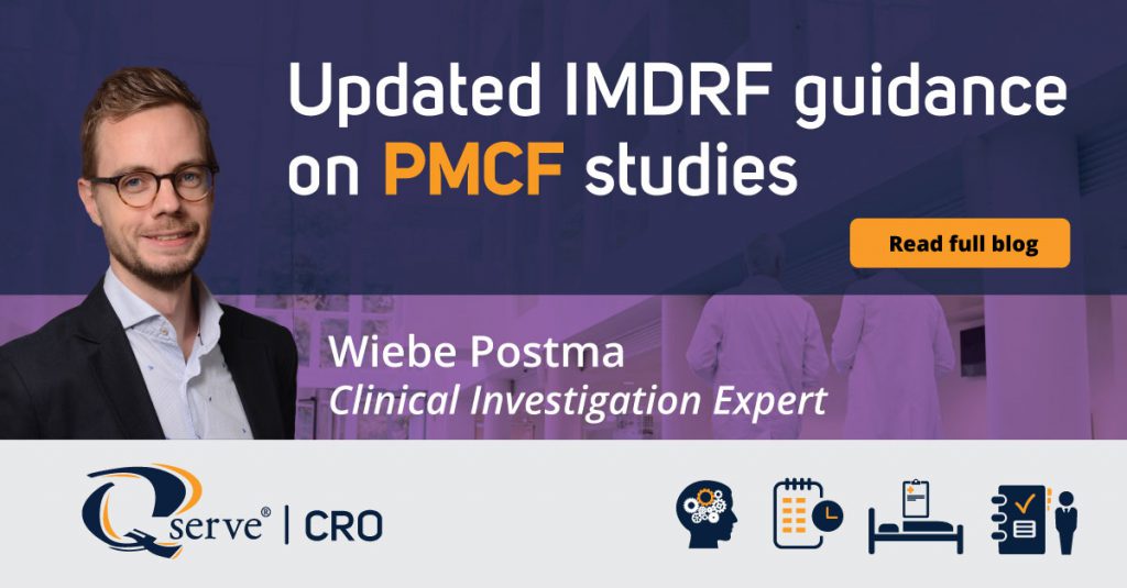 Updated IMDRF guidance PMCF studies